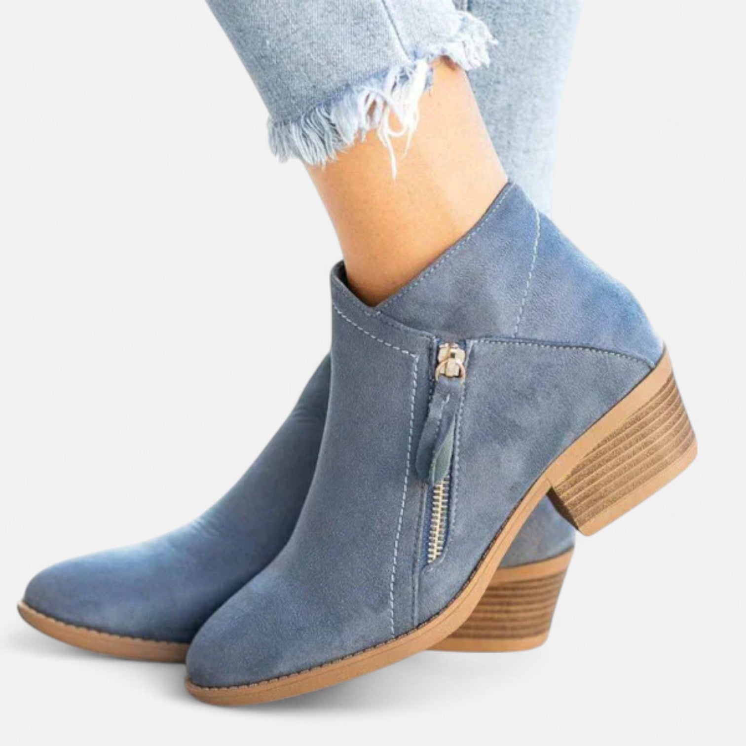 Damen orthopädische Stiefeletten mit weicher Konstruktion und stabilem Halt