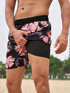 Herren Badeshorts mit sicherem Sitz