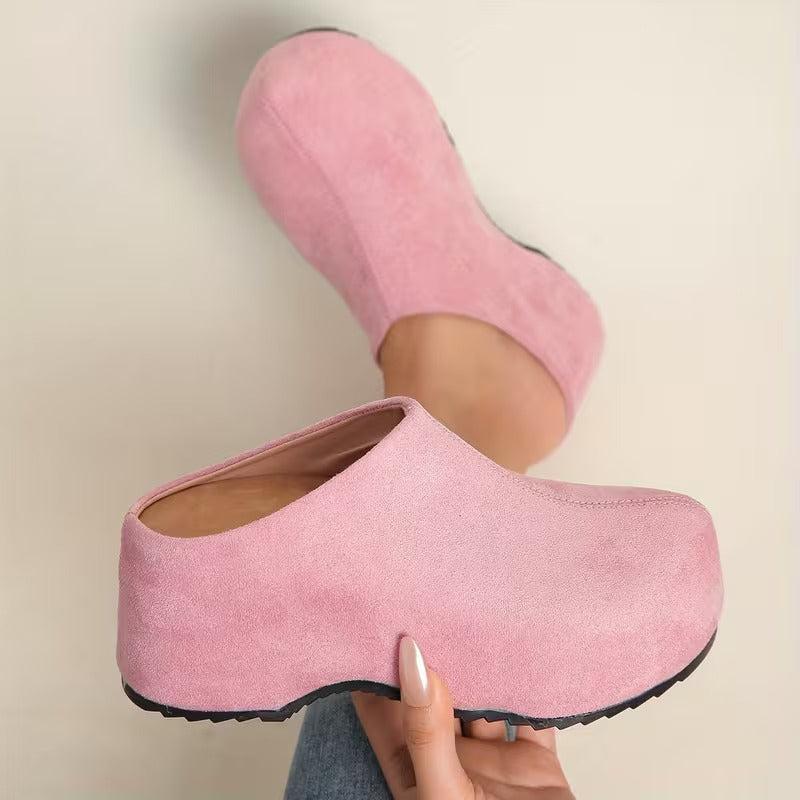 Damskie Eleganckie Mule o Nowoczesnej Linii