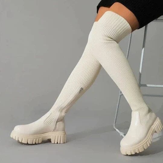 Women's Stretch Boots with Elegant Fit