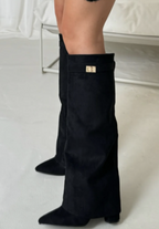 Damen Trendige Stiefeletten mit Eleganten Details und Komfortabler Konstruktion
