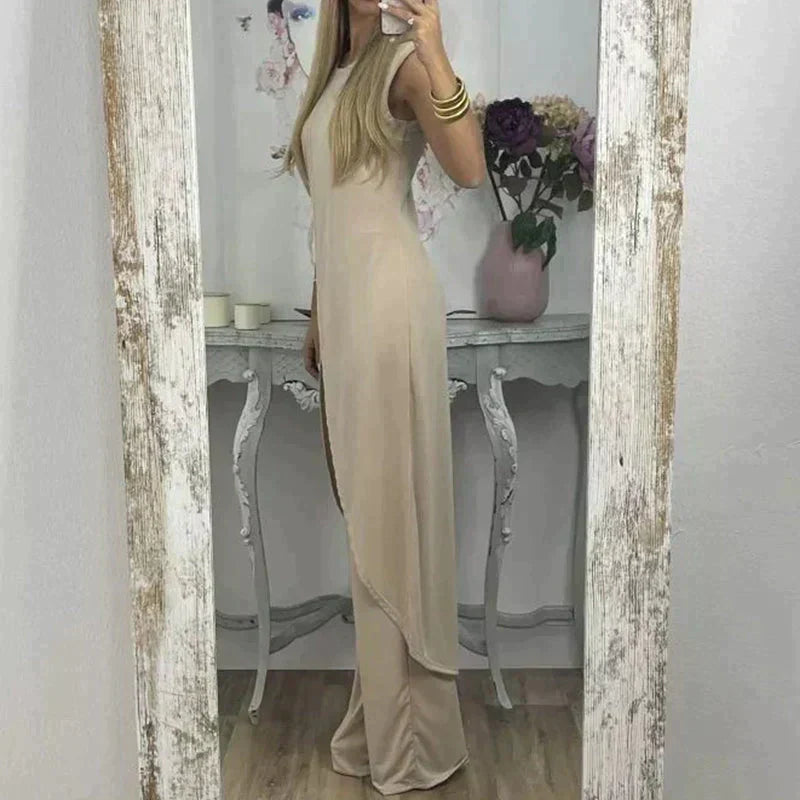 Damski Dwuczęściowy Zestaw o Eleganckim Kroju