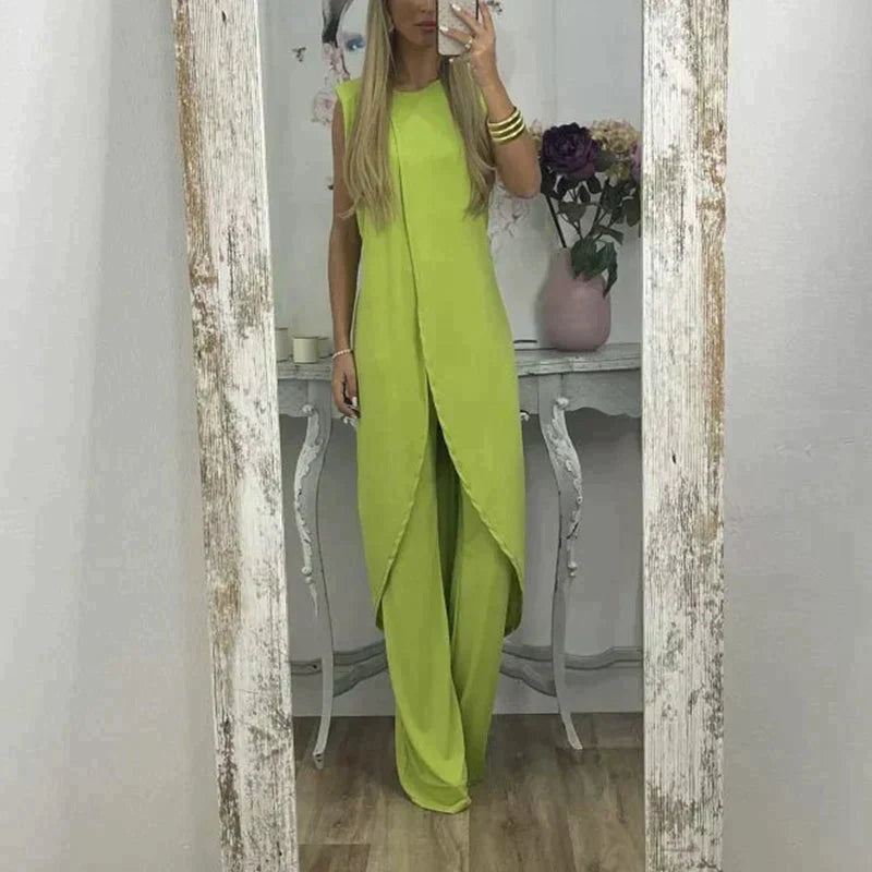 Damski Dwuczęściowy Zestaw o Eleganckim Kroju