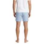 Herren Strandshorts mit vertikalen Streifen, elastischem Bund und lockerem Schnitt
