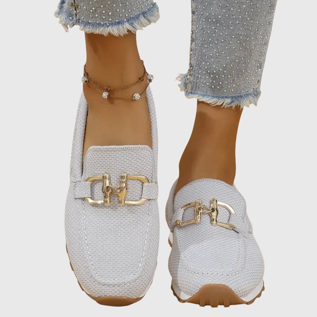 Damskie Ortopedyczne Loafer‑Sneakersy z Lekką Konstrukcją