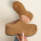 Damen Elegante Mules mit moderner Linie