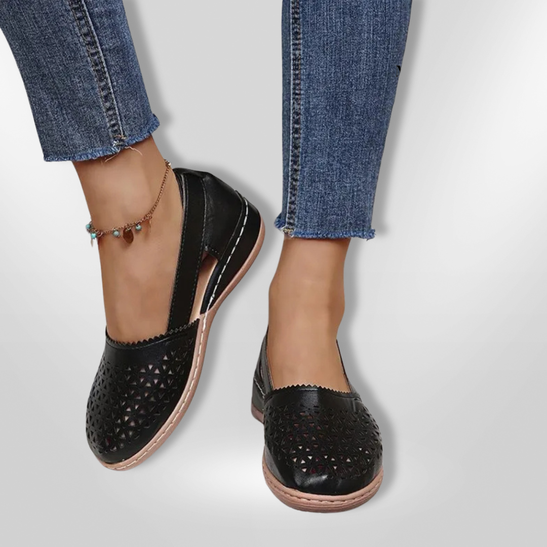 Damskie Buty Ortopedyczne z Oddychającą Konstrukcją i Stabilnym Podparciem