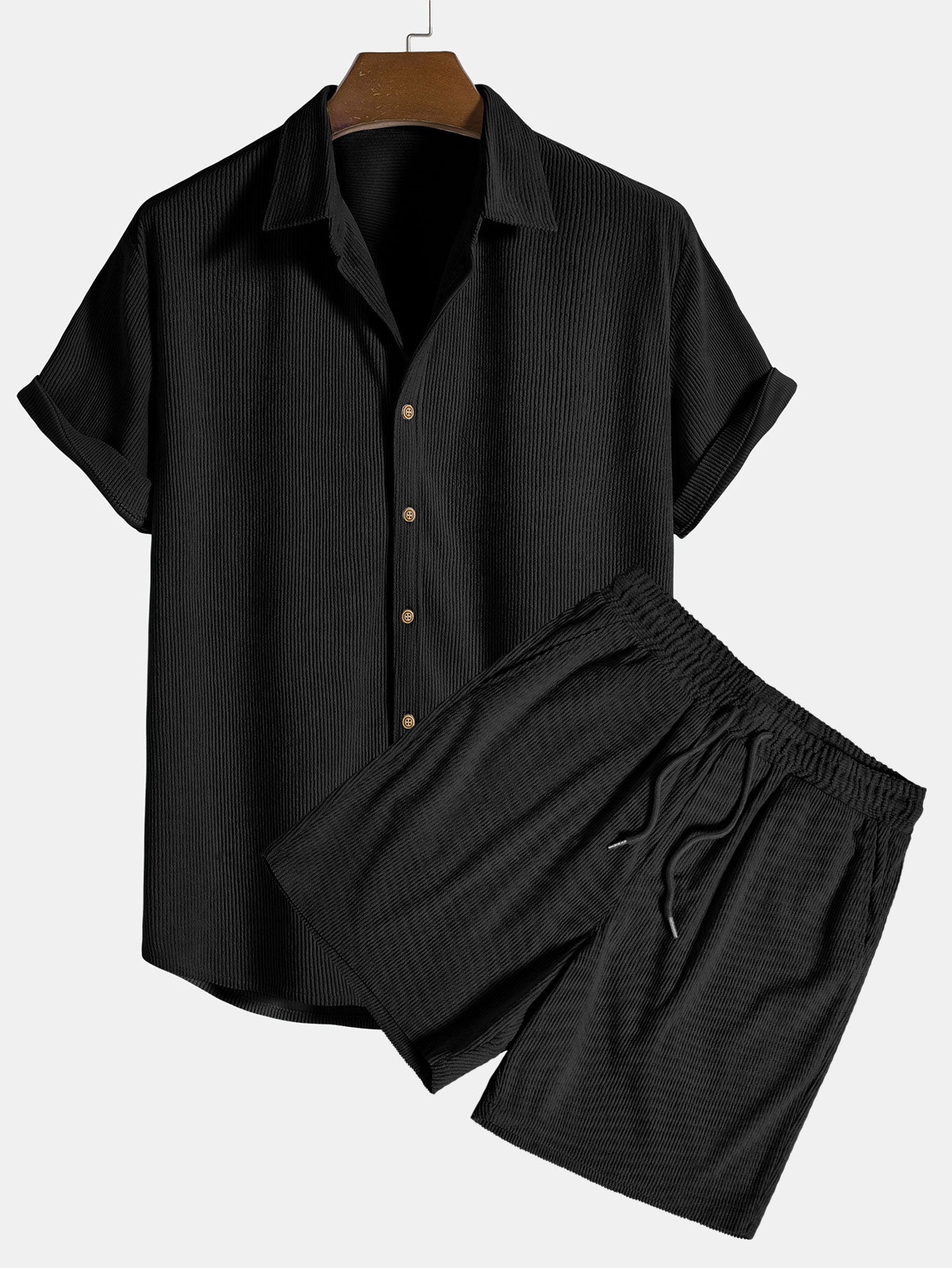 Men's Two-piece Set in Soft Corduroy