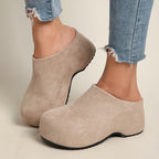 Damen Elegante Mules mit moderner Linie