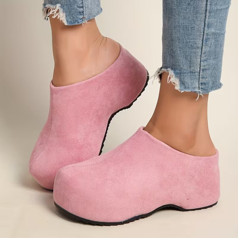 Damen Elegante Mules mit moderner Linie