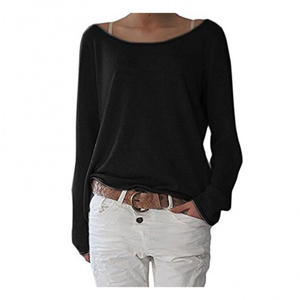 Eleganter Damenpullover mit Rundhalsausschnitt aus feinem Strick