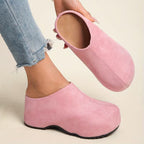 Damen Elegante Mules mit moderner Linie