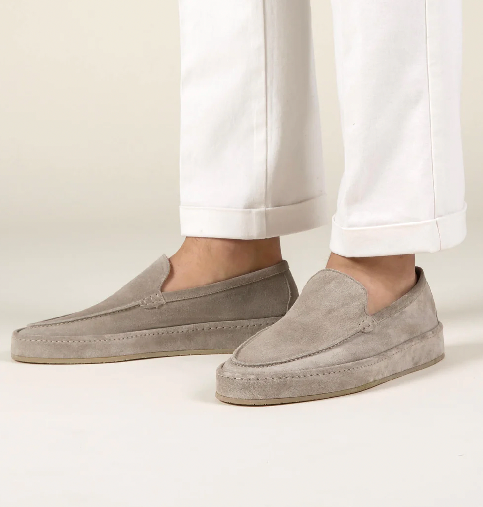 Męskie Eleganckie Loafersy Slip‑On o Komfortowej Konstrukcji