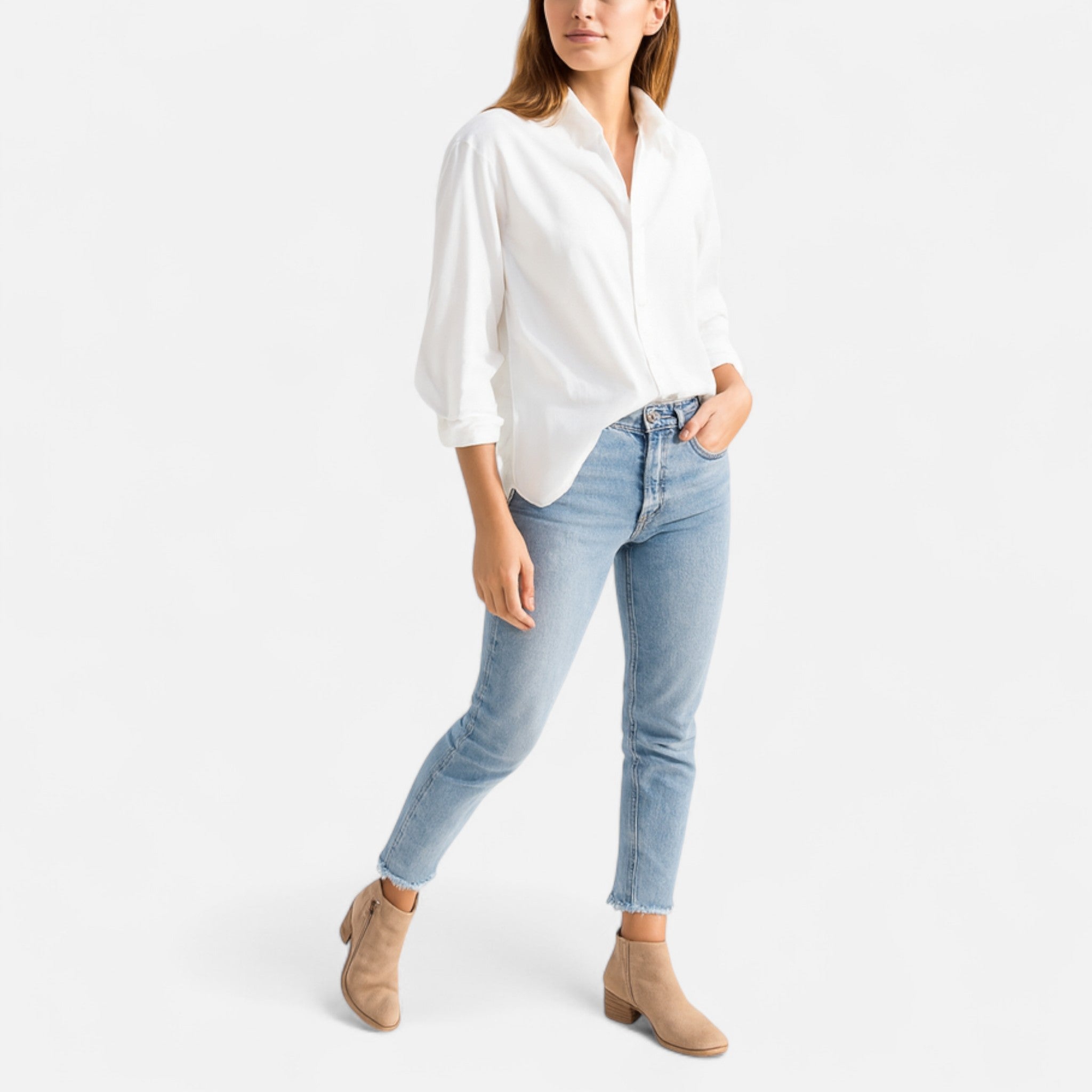 Damen orthopädische Stiefeletten mit weicher Konstruktion und stabilem Halt