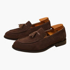 Herren Loafers mit Wildleder-Obermaterial und Quasten-Detail