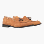 Herren Loafers mit Wildleder-Obermaterial und Quasten-Detail