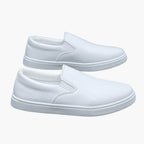 Męskie Buty Slip‑On z Cholewką PU i Podeszwą PVC