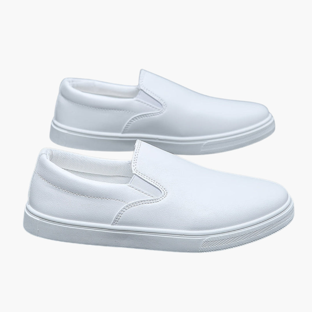 Męskie Buty Slip‑On z Cholewką PU i Podeszwą PVC