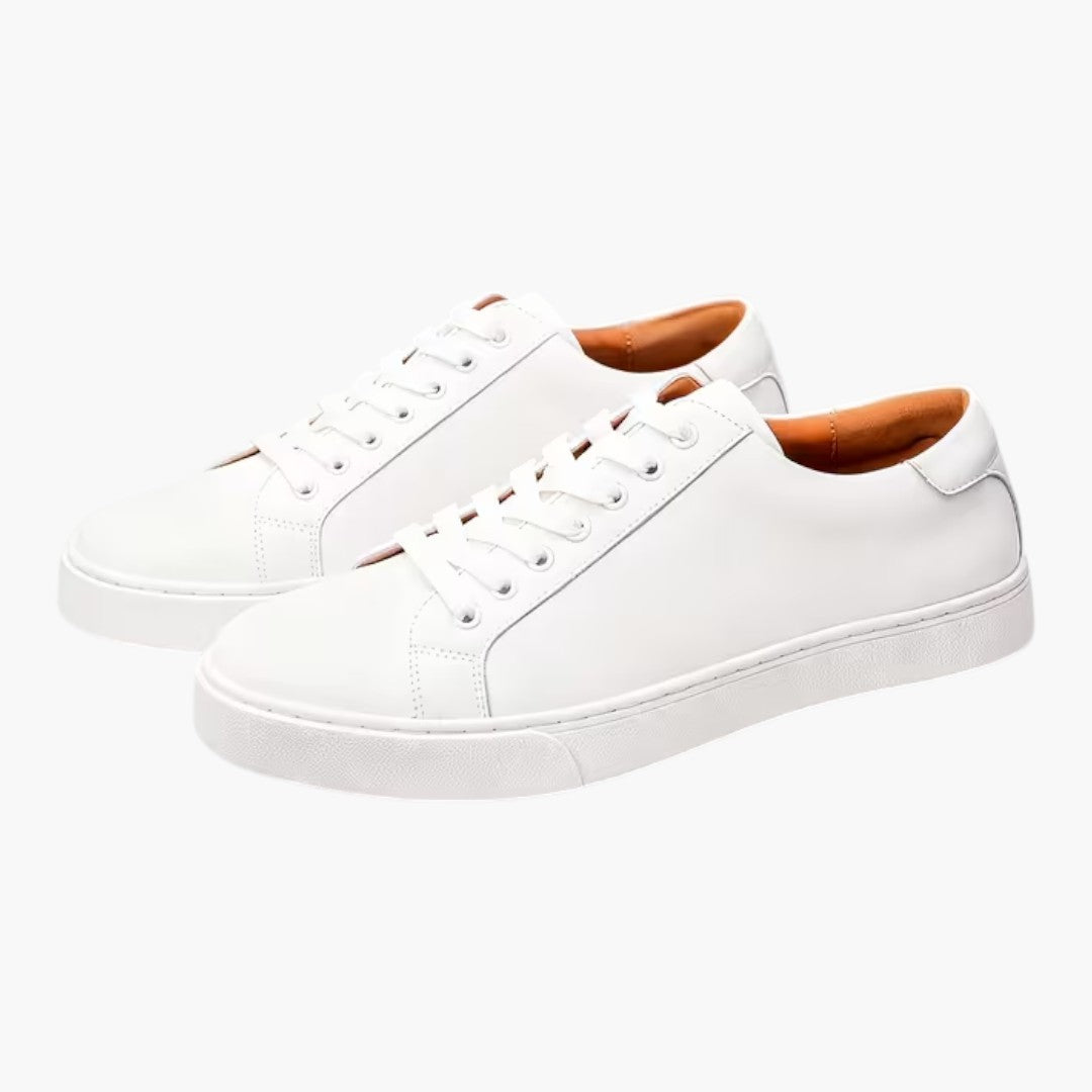 Herren Schnür-Sneaker mit rundem Zehenbereich und Gummisohle