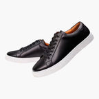 Herren Schnür-Sneaker mit rundem Zehenbereich und Gummisohle