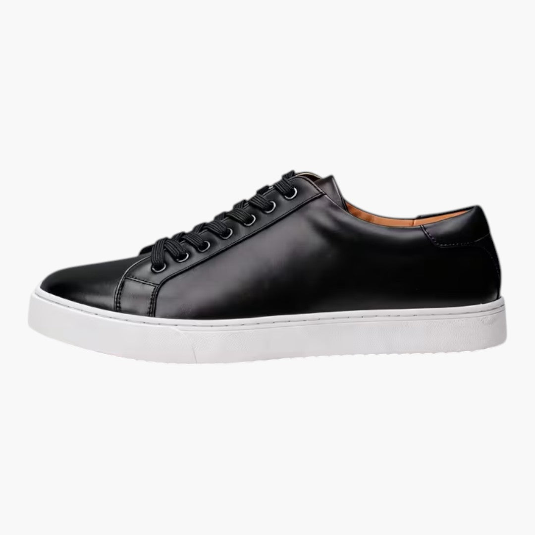 Herren Schnür-Sneaker mit rundem Zehenbereich und Gummisohle