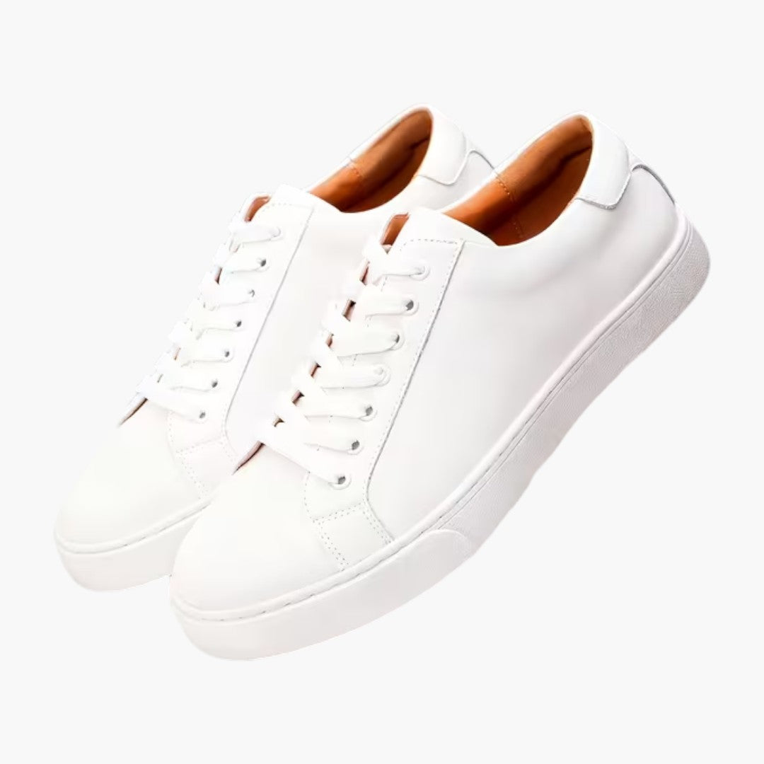 Herren Schnür-Sneaker mit rundem Zehenbereich und Gummisohle