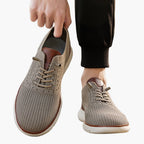 Men's Slip-On Sports Shoes with Round Toe and Rubber Sole