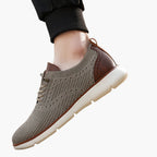 Men's Slip-On Sports Shoes with Round Toe and Rubber Sole