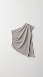 Damen-Top mit einem Träger aus luxuriösem Stretchmaterial 5