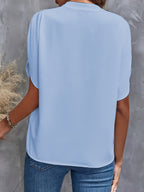 Damen Leichte Stylische Bluse
