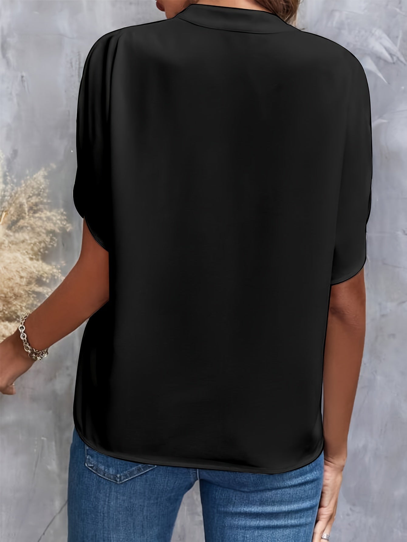 Damen Leichte Stylische Bluse