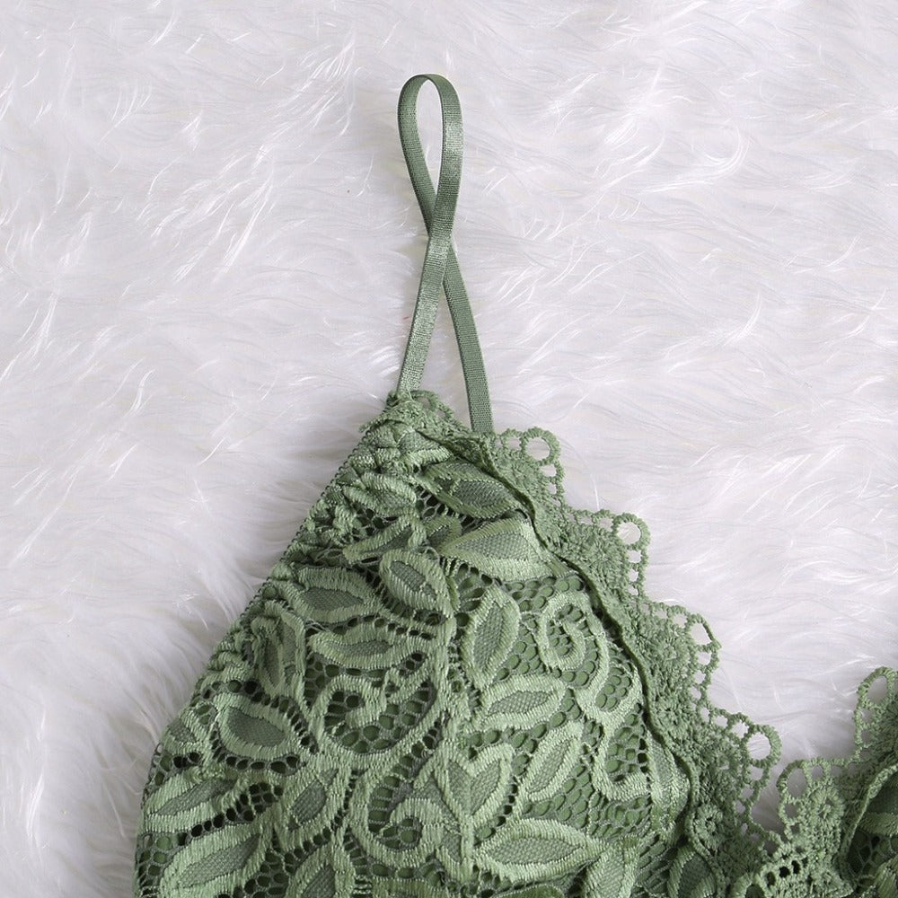 Damen Mesh Top mit Verstellbaren Trägern und V‑Ausschnitt