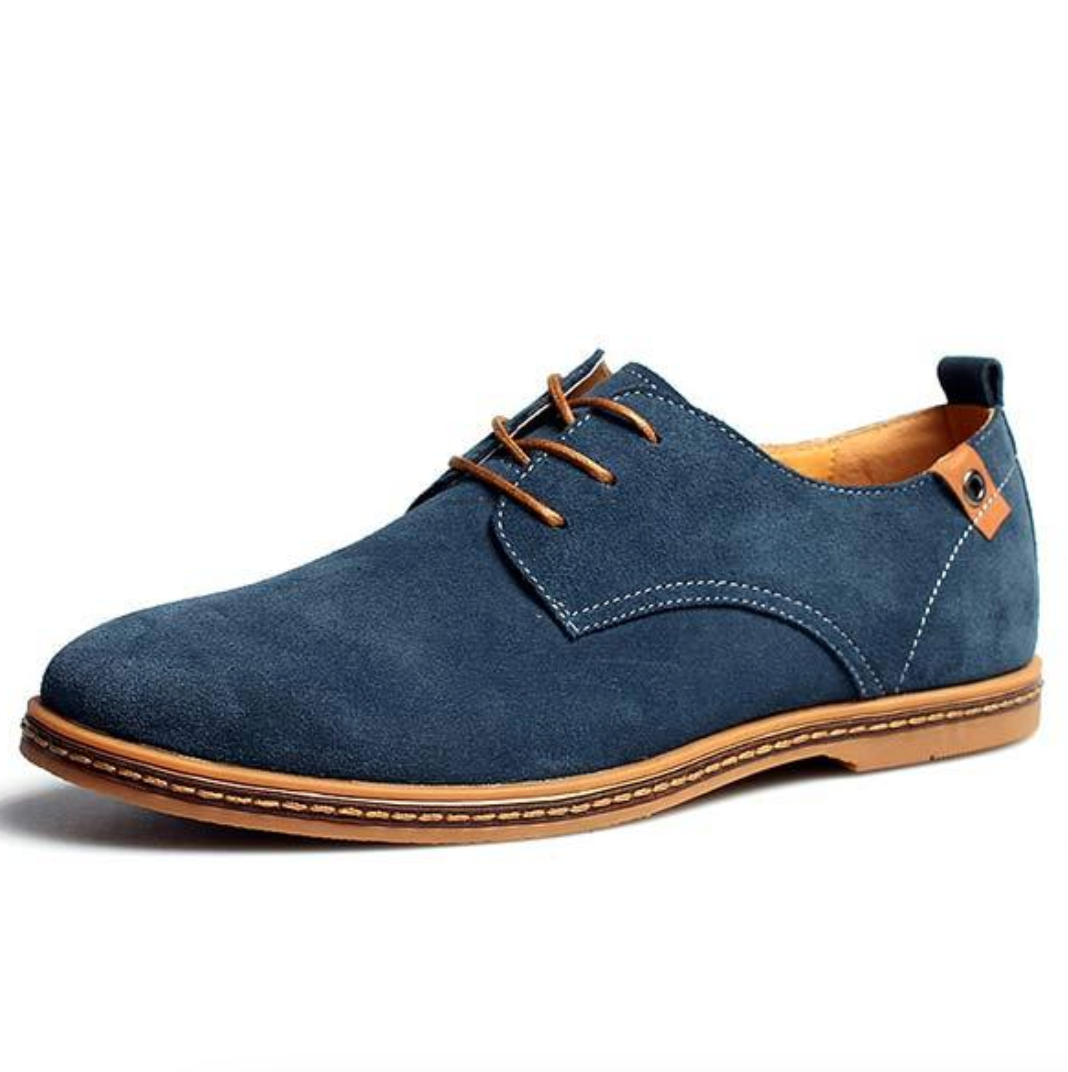 Męskie Eleganckie Buty z Miękką Wkładką i Klasyczną Linią