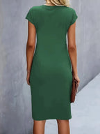 Damen Midi Kleid mit klassischem Schnitt