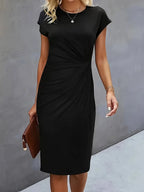 Damen Midi Kleid mit klassischem Schnitt
