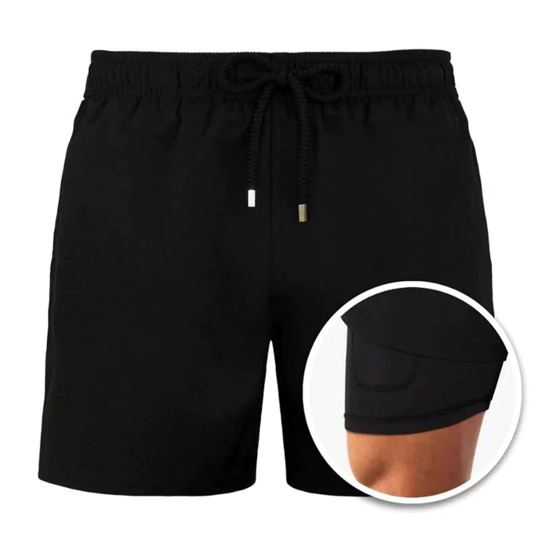 Herren Badeshorts mit schnelltrocknender Konstruktion