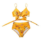 Damen Bikini Set High‑Waist mit Komfortabler, Figurformender Linie