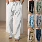 Men's Casual Pants with Breathable Design and Classic Cut