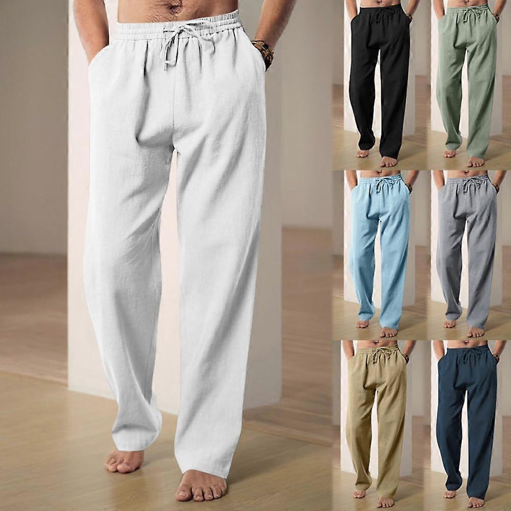 Men's Casual Pants with Breathable Design and Classic Cut