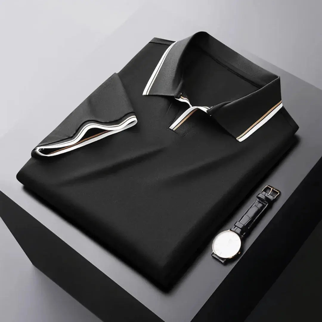 Eleganckie Polo z Kontrastowym Wykończeniem Kołnierzyka