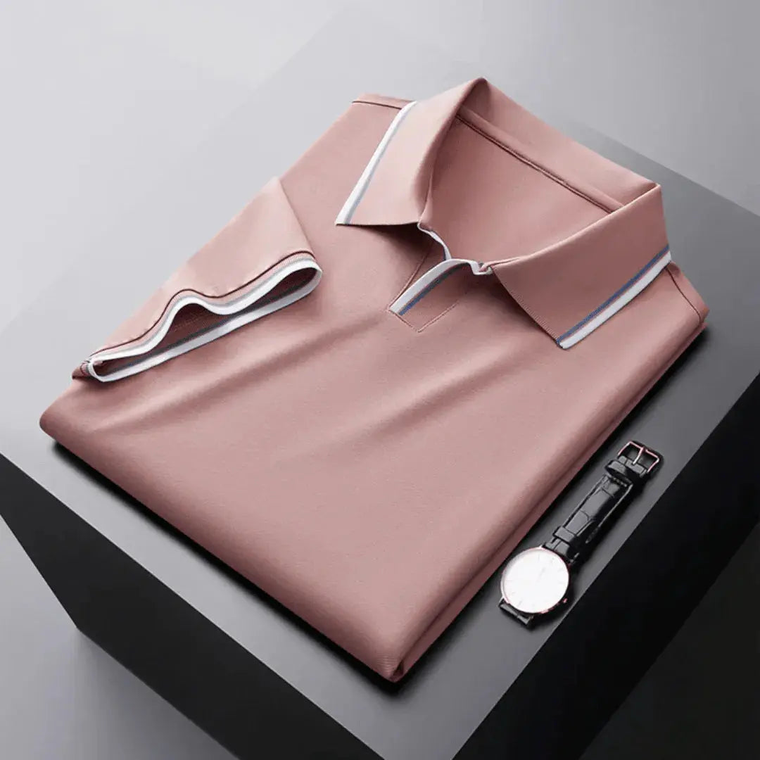 Eleganckie Polo z Kontrastowym Wykończeniem Kołnierzyka