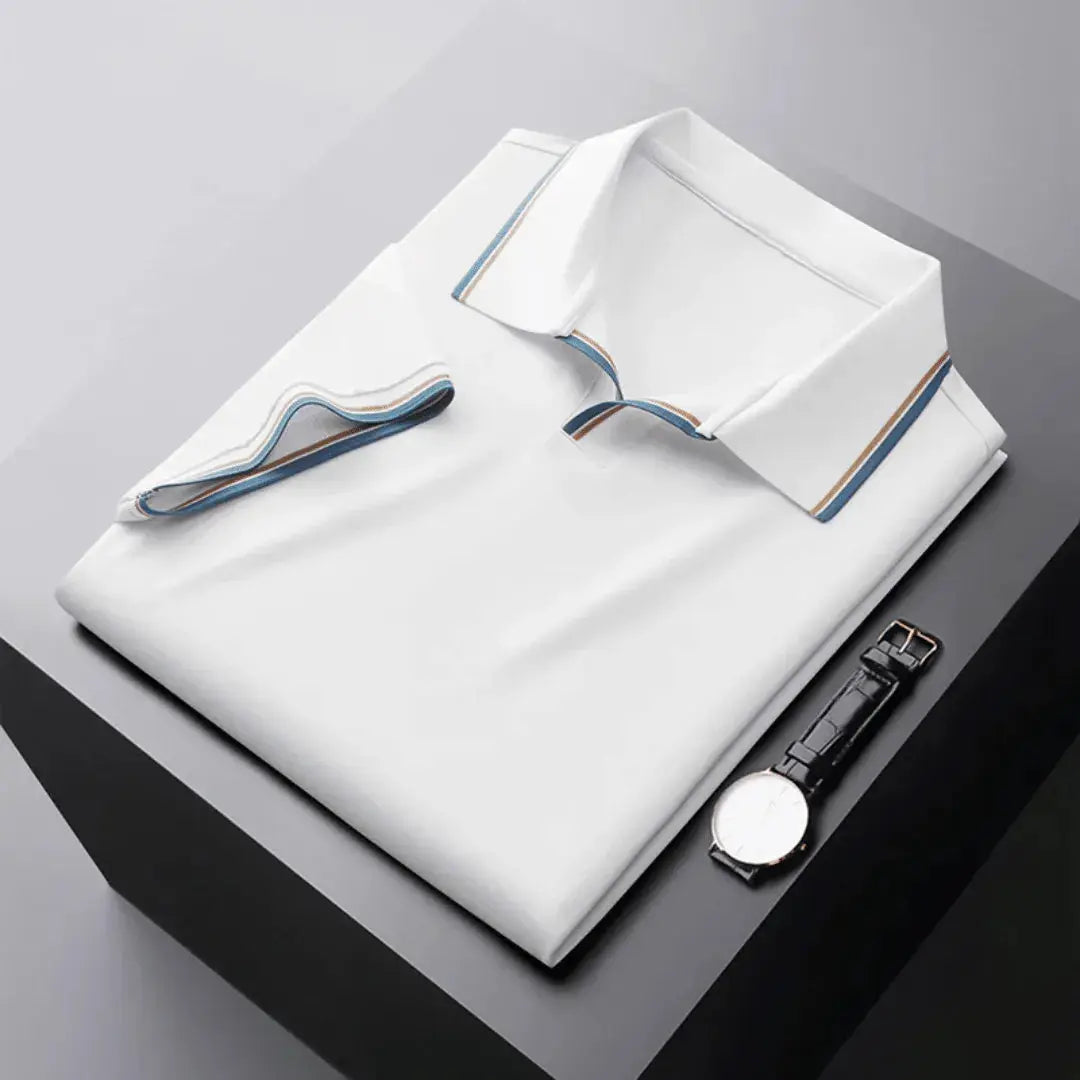 Eleganckie Polo z Kontrastowym Wykończeniem Kołnierzyka