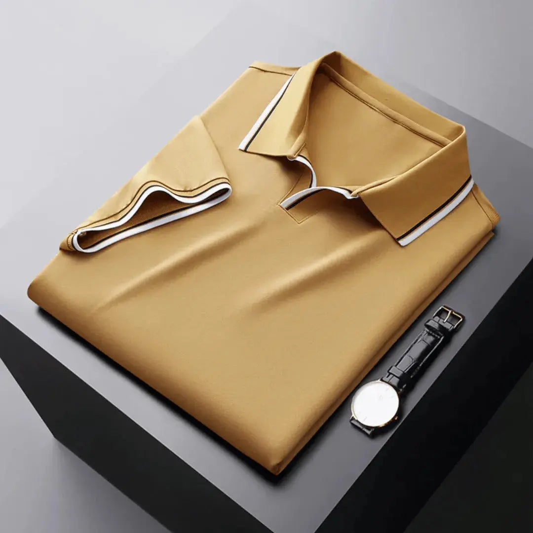 Eleganckie Polo z Kontrastowym Wykończeniem Kołnierzyka