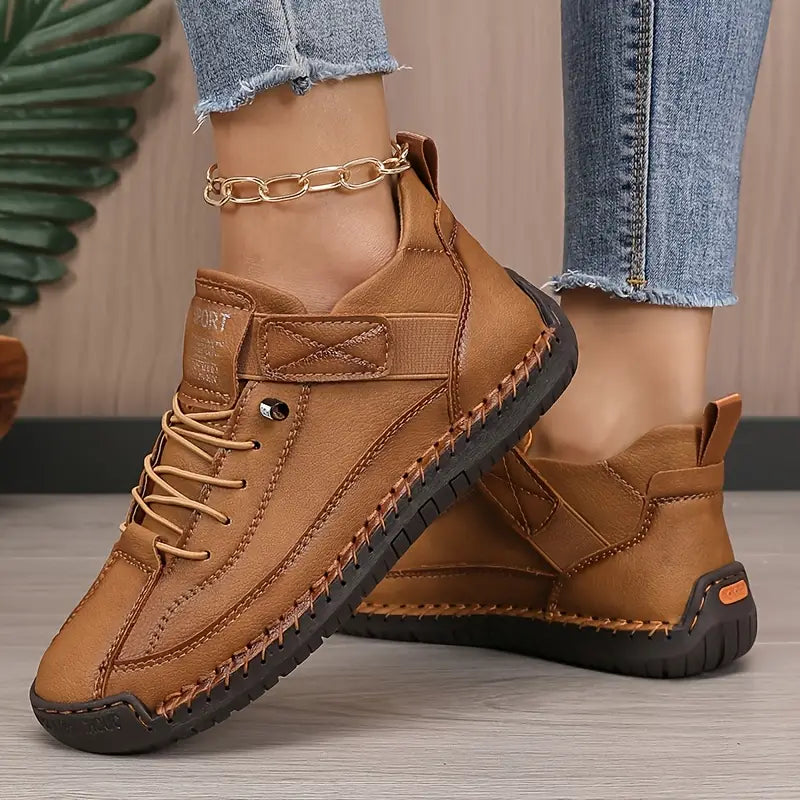 Damskie Buty Ortopedyczne z Miękką Konstrukcją i Poszerzoną Przednią Strefą