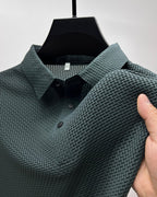 Męski T‑shirt z Mesh‑Detalami i Oddychającą Konstrukcją