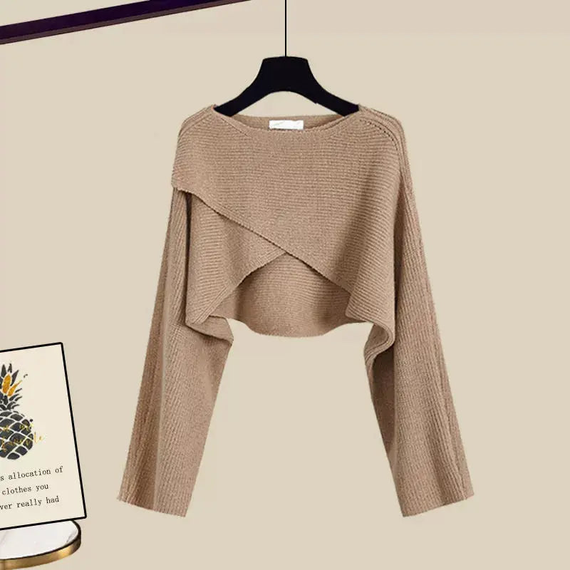 Damski Elegancki Komplet Trzyczęściowy Wygodny Stylowy Uniwersalny