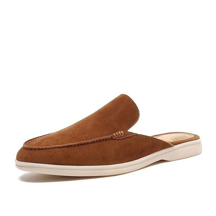Męskie Loafersy Bez Pięty Slip‑On o Nowoczesnej Linii