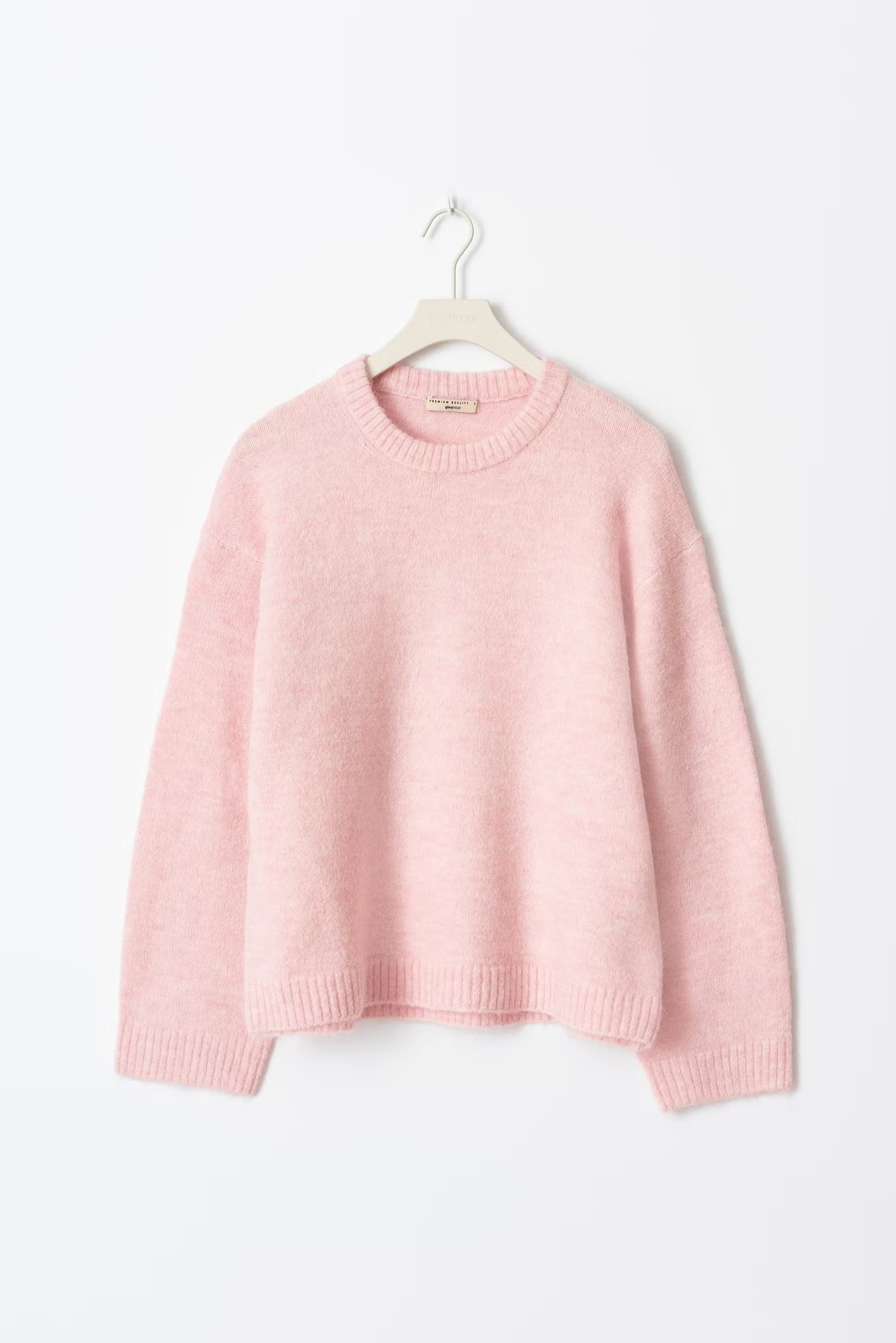 Damen weicher Strickpullover mit elegantem Schnitt
