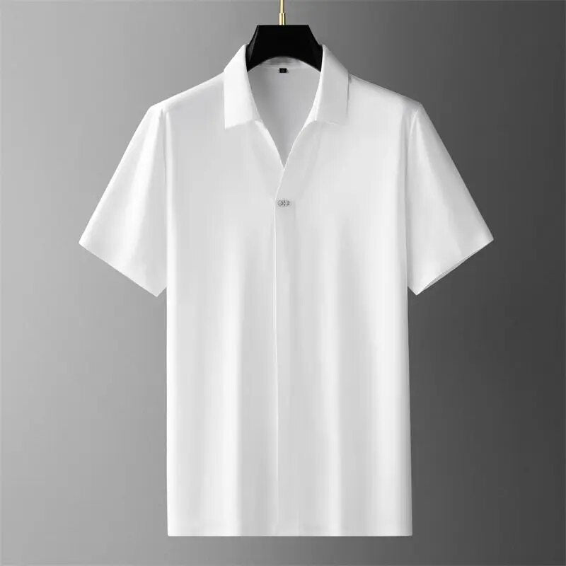 Men's Two-Piece Set with Modern, Elegant Line