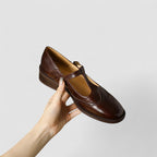Damskie Buty Mary Jane Ortopedyczne z Paskiem T‑Bar